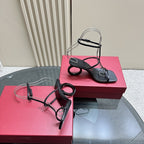 Chic Black Slim Heels: Perfect Sandals for Every Occasion eprolo