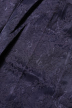 BENCIVENGA Purple Jacquard High Waisted Pants BENCIVENGA