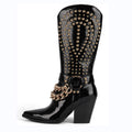 Veloria Punk Western Cowboy Boots for Women