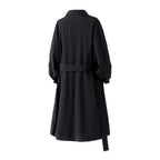 Mid-length trench coat for men casual fashionable retro knee-length overcoat eprolo