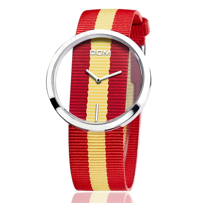 DOM fashion Women Watches Luxury Women Bracelet Quartz twatch for women Quartz Watch wristwatch girl waterproofk genuine leather eprolo