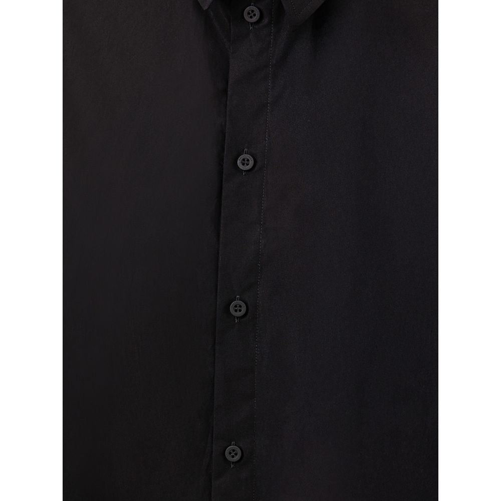 Balenciaga Black Cotton Long Dress Balenciaga