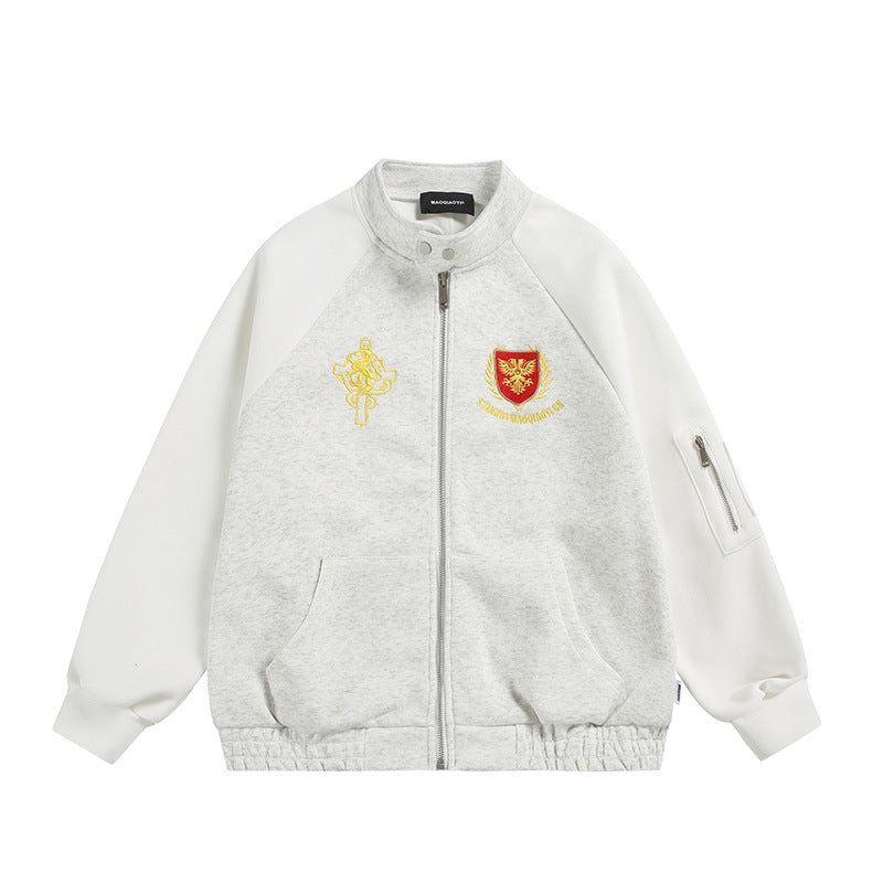Baseball Jacket for Men and Women, Loose Fit Casual Jacket eprolo