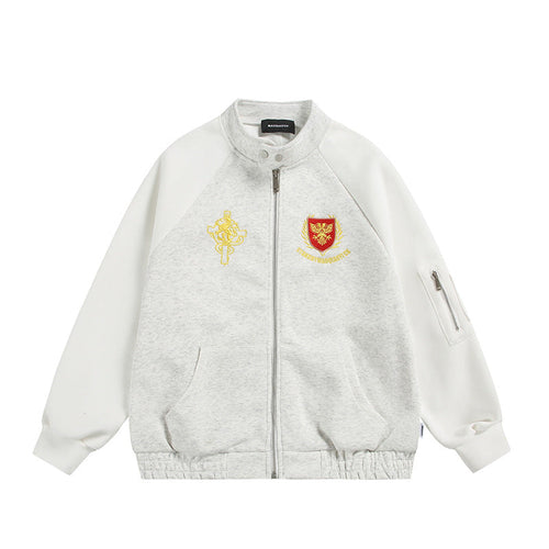 Baseball Jacket for Men and Women, Loose Fit Casual Jacket eprolo