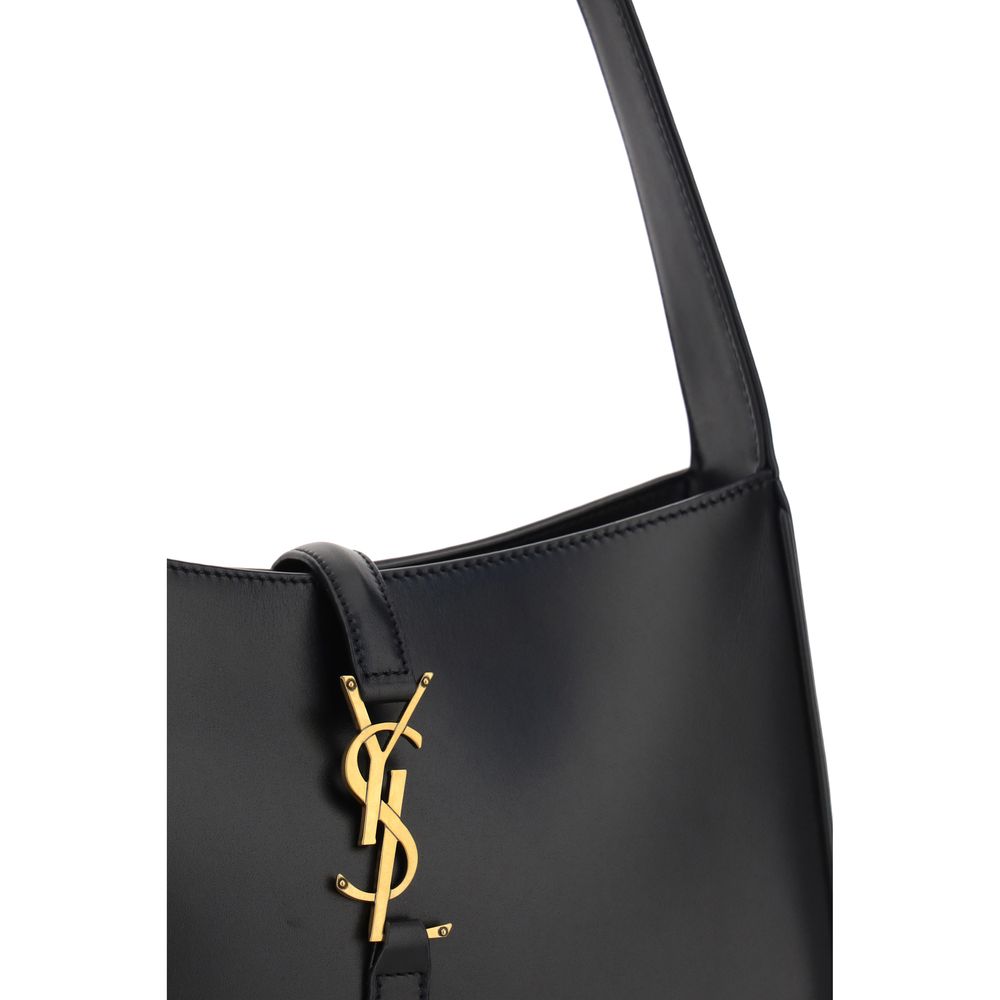 Saint Laurent Black Calf Leather Bos Taurus Handbag Saint Laurent
