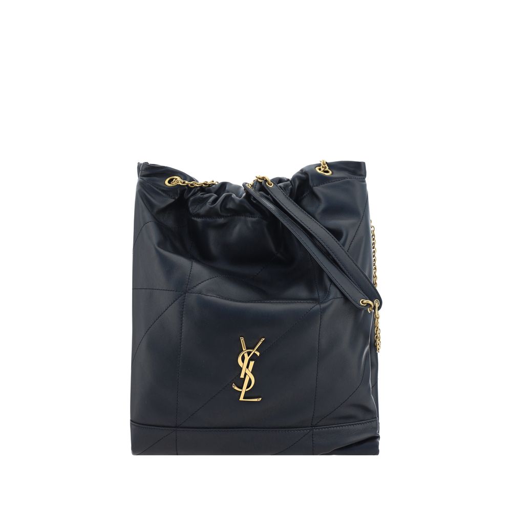 Saint Laurent Black Lamb Ovis Aries Aries Shoulder Bag Saint Laurent