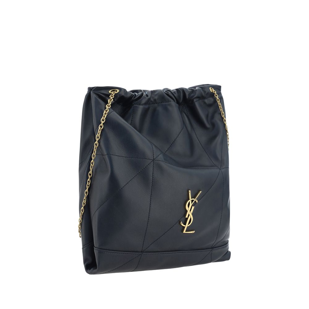 Saint Laurent Black Lamb Ovis Aries Aries Shoulder Bag Saint Laurent