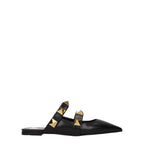 Valentino Garavani Black Leather Mules Valentino Garavani