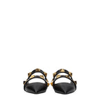 Valentino Garavani Black Leather Mules Valentino Garavani