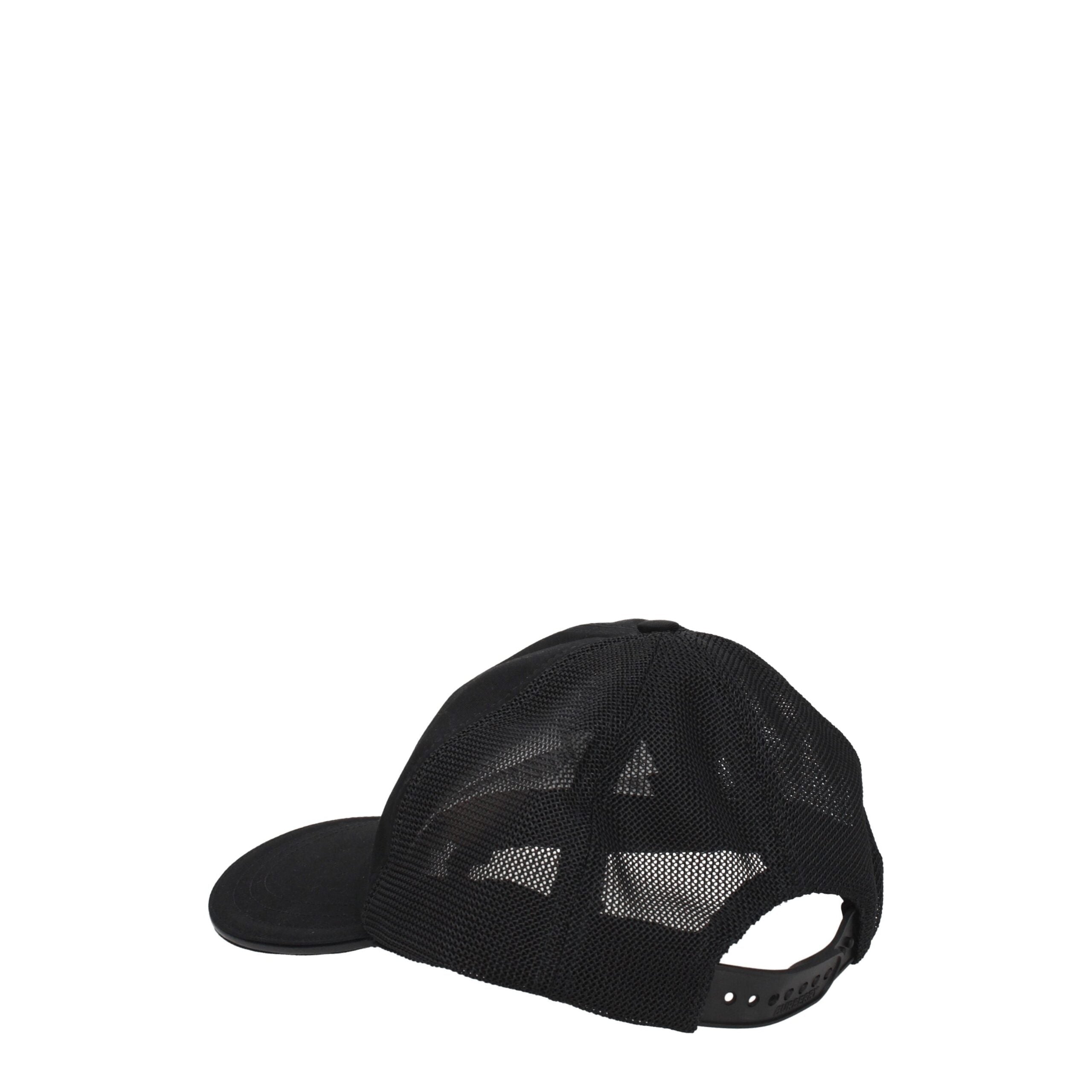 Burberry Black Cotton Cap (Baseball Hat) Burberry
