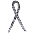 Burberry Gray Silk Foulard Burberry