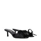 Prada Black Leather Sandals Prada
