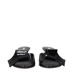 Prada Black Leather Sandals Prada