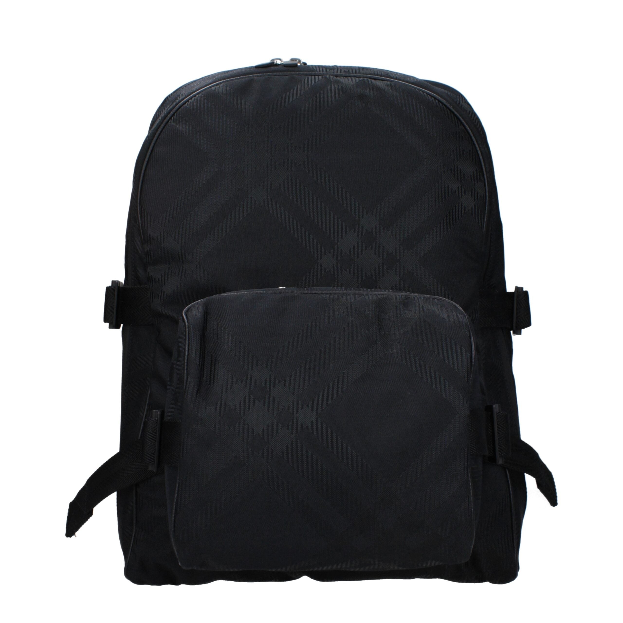Burberry Black Fabric Backpack Burberry