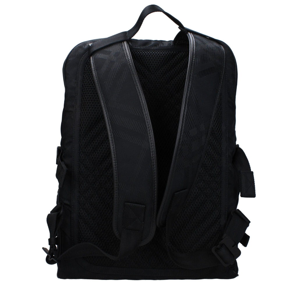 Burberry Black Fabric Backpack Burberry