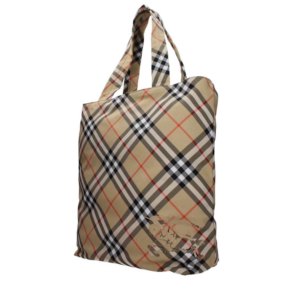 Burberry Beige Fabric Shoulder Bag Burberry