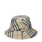 Burberry Green Fabric Bucket Hat Burberry