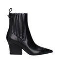 Valentino Garavani Black Leather Ankle Boots Valentino Garavani