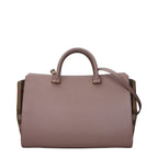 Burberry Gray Leather Handbag Burberry
