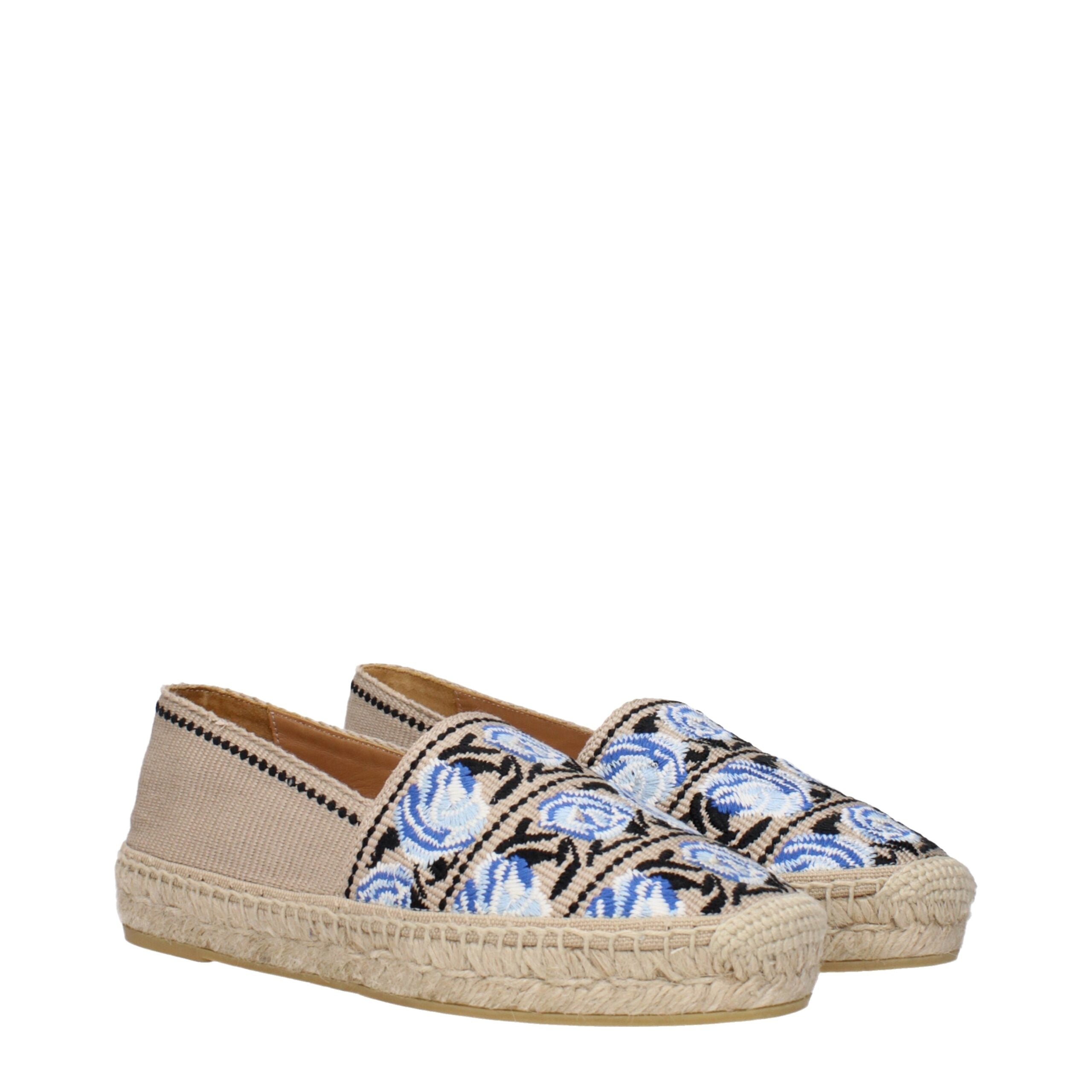 Prada Beige Fabric Espadrilles Prada