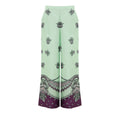 Gucci Green Silk Casual Pants Gucci