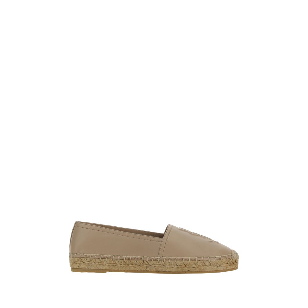 Saint Laurent Beige Lamb Ovis Aries Aries Espadrilles Saint Laurent
