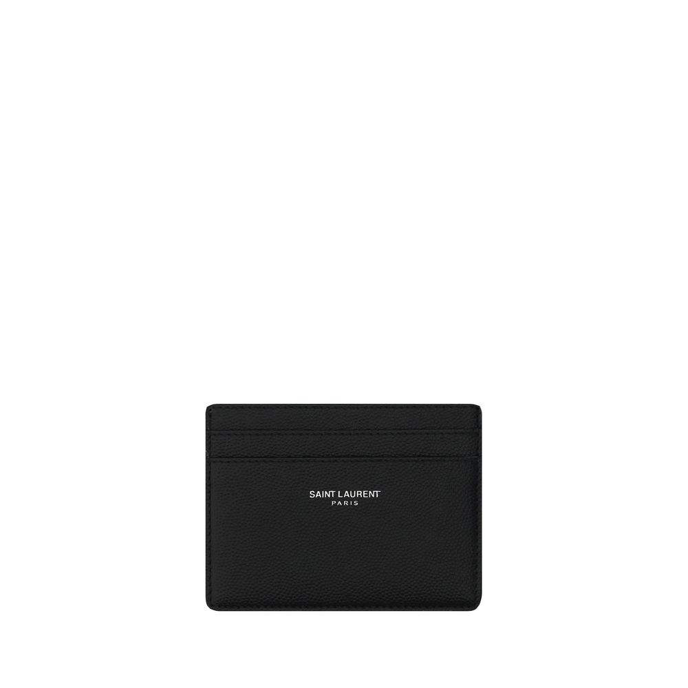 Saint Laurent Black Calf Leather Bos Taurus Wallet Saint Laurent