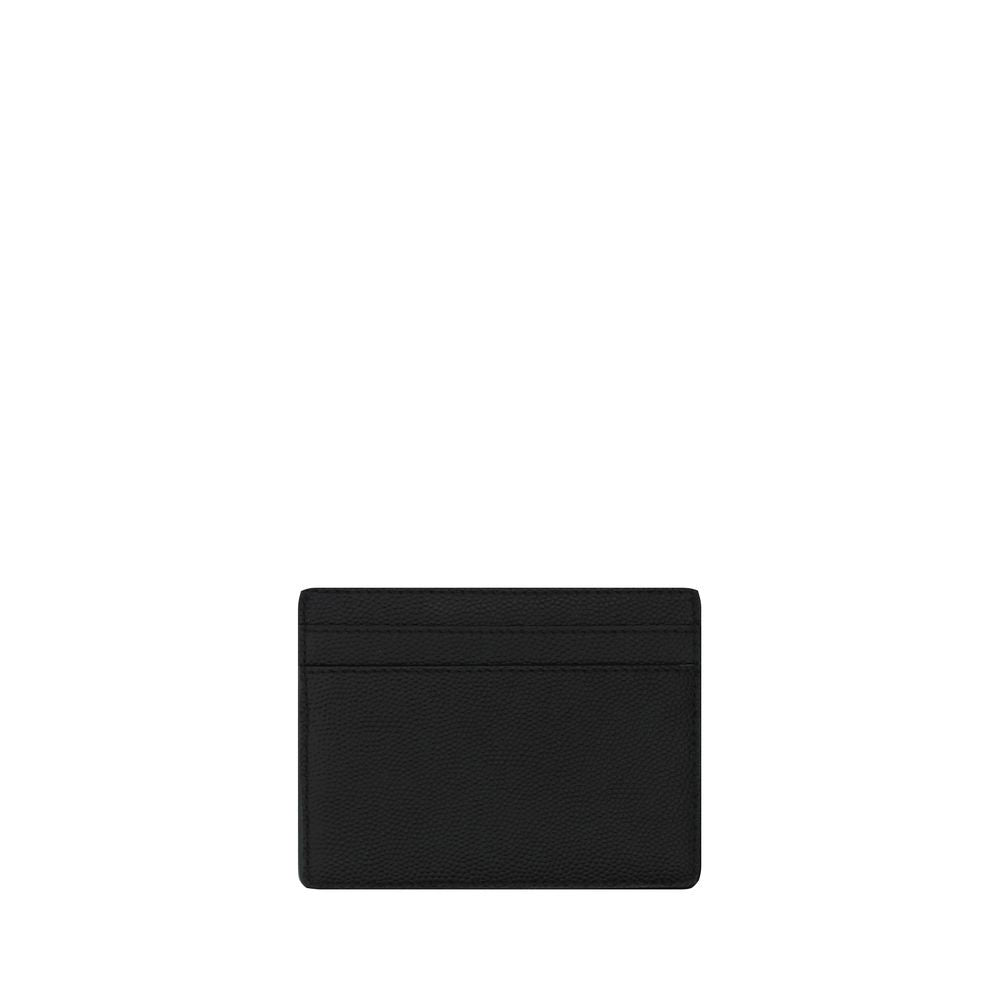 Saint Laurent Black Calf Leather Bos Taurus Wallet Saint Laurent