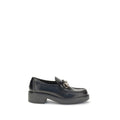 Gucci Black Calf Leather Bos Taurus Slip-On Loafers Gucci