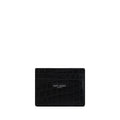 Saint Laurent Black Calf Leather Bos Taurus Wallet Saint Laurent