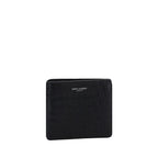 Saint Laurent Black Calf Leather Bos Taurus Wallet Saint Laurent