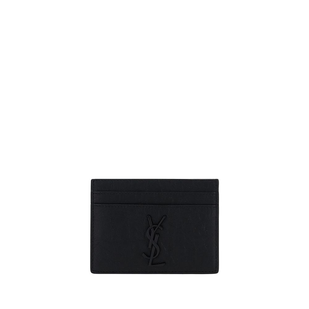 Saint Laurent Black Goatskin Wallet Saint Laurent