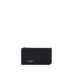 Saint Laurent Black Calf Leather Bos Taurus Wallet Saint Laurent