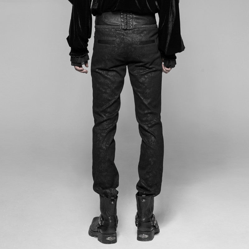 Gothic Men's Lolita Punk Vintage Pants LittleYogaSocks