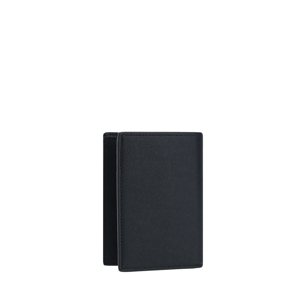 Saint Laurent Black Calf Leather Bos Taurus Wallet Saint Laurent