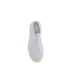 Saint Laurent White Calf Leather Bos Taurus Low Top Sneakers Saint Laurent