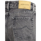 Jacob Cohen Gray Cotton Relaxed Fit Jeans Jacob Cohen