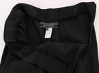 BENCIVENGA Black Stretch Straight Fit Dress Trousers Pants BENCIVENGA