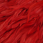 Stylish High Waist Feather Design Red Sequins Dress Sexy One Shoulder Diagonal Collar Celebrity Party Club Dress eprolo
