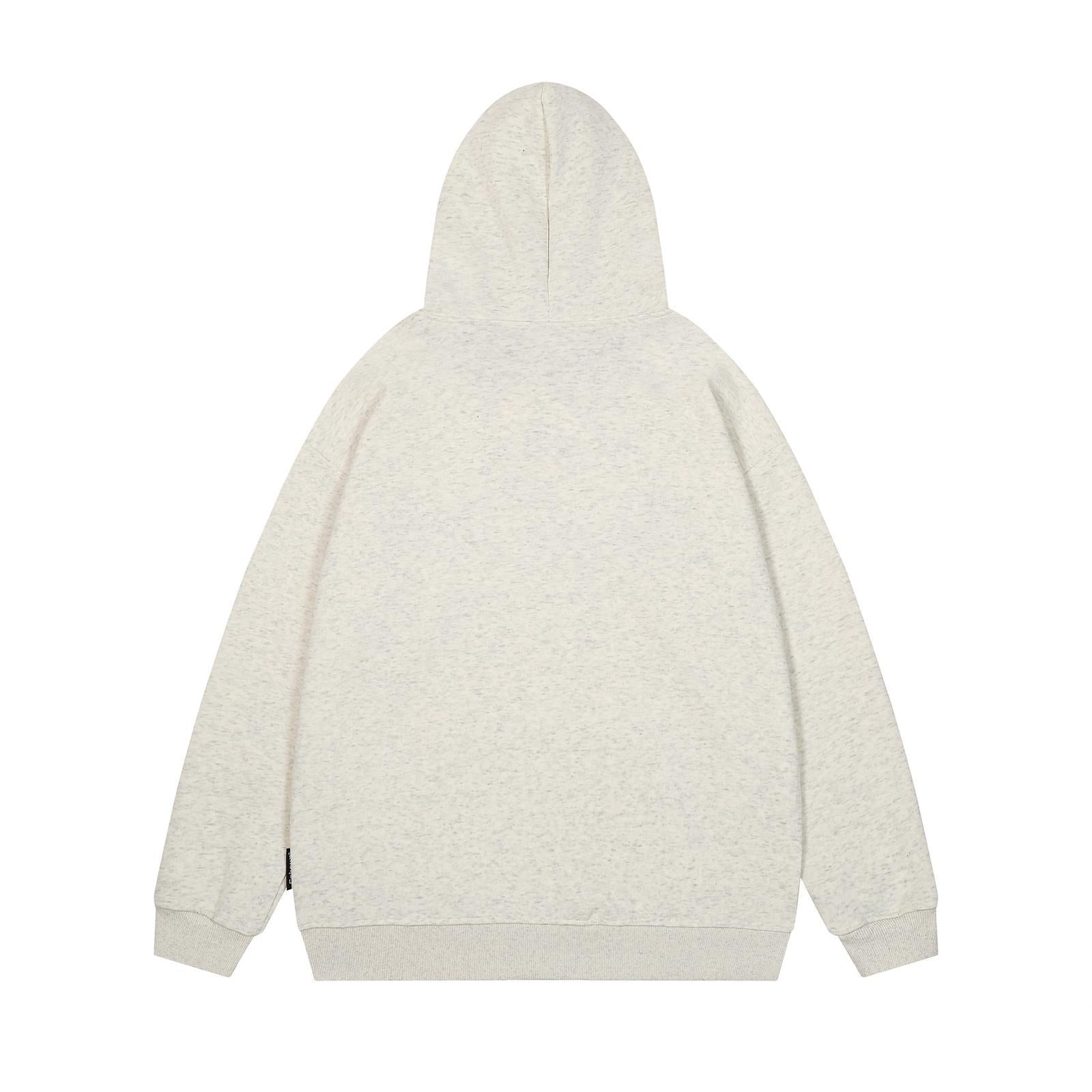 Checkered embroidery hooded sweatshirt for men and women eprolo