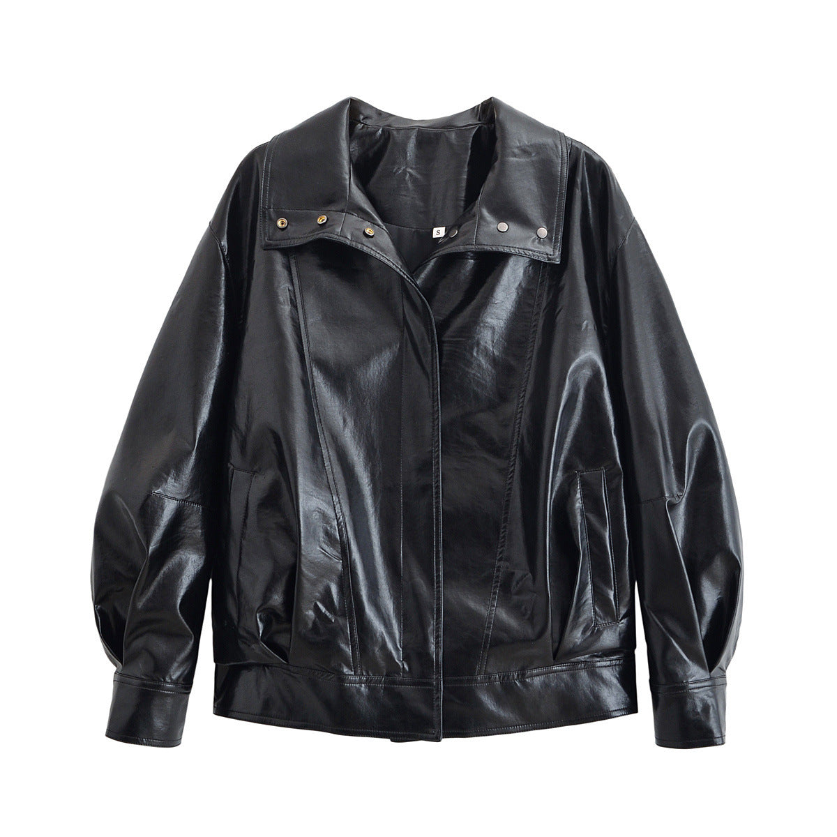 Retro Cool Leather Jacket Women's Wear eprolo