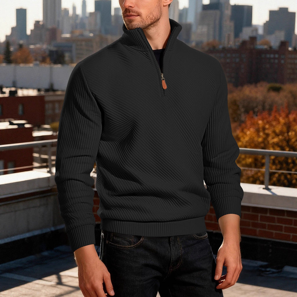 Long sleeved half zip sports hoodie eprolo