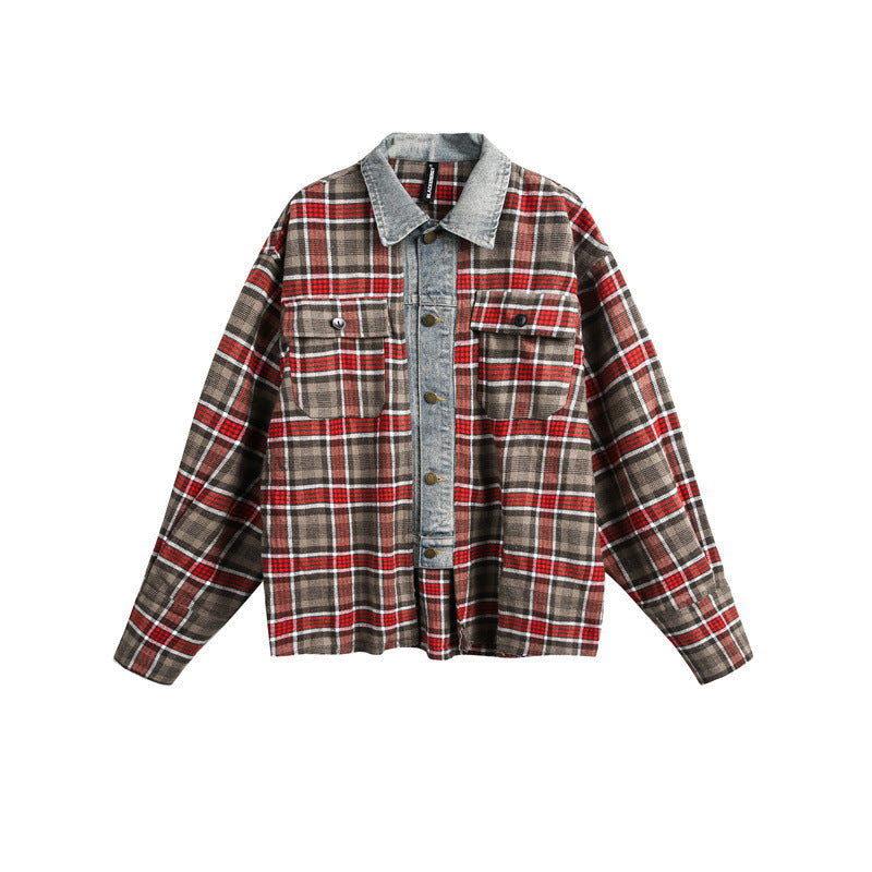 Heavyweight plaid shirts with a relaxed fit and authentic vintage workwear style. Long sleeves, durable construction, and classic patterns in both men's and women's cuts. Built for layering or everyday wear. eprolo