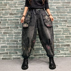 Spring New Arrival Fashionable Printed Jeans LittleYogaSocks