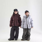 Children's White Duck Down Warm Coat Winter Boys' New LittleYogaSocks