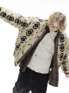 Men's Thick Lamb Wool Jacket With Added Fleece LittleYogaSocks