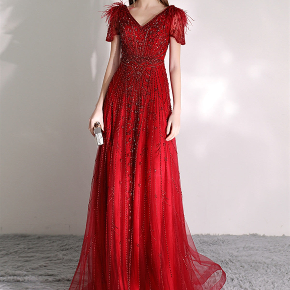 Women's High-end Minority Elegant Evening Dress Skirt Banquet VELORIA - Thread of Generations
