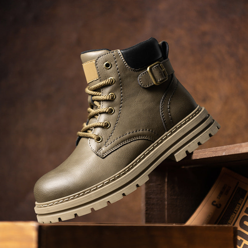 Martin boots autumn and winter retro high top men's workwear boots eprolo