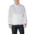 Armani Exchange White Polyester Shell Jacket Armani Exchange