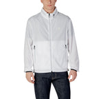 Armani Exchange White Polyester Shell Jacket Armani Exchange